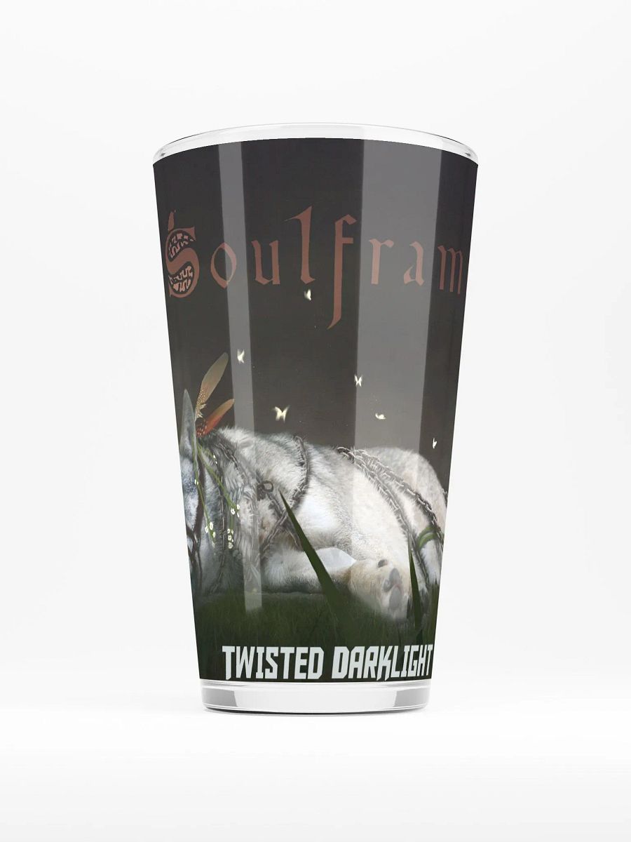 Soulframe: The Omen Wolf known as Orengall - shaker pint glass product image (4)