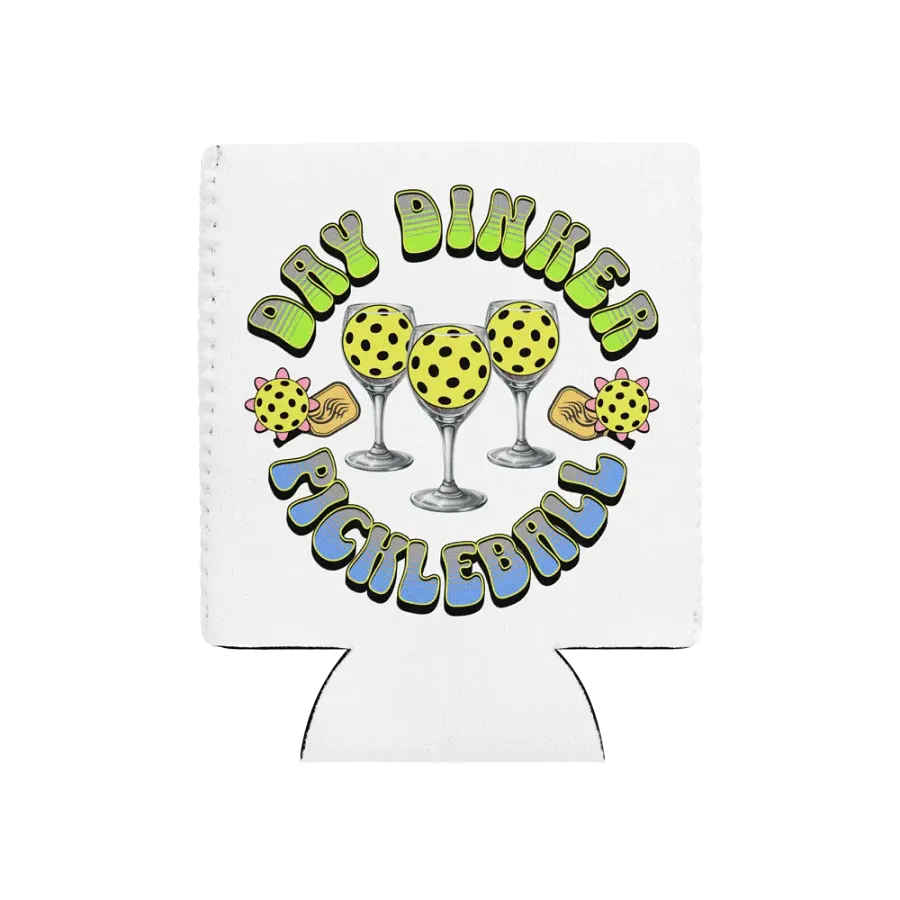 Day Drinker Pickleball Can Cooler product image (1)