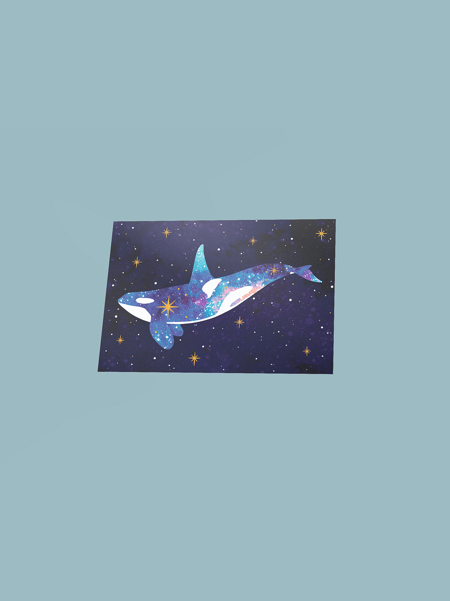 Galaxy Orca - Print product image (3)