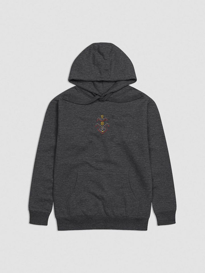 Amazigh Design | Geometric Fusion Unisex Premium Hoodie product image (3)