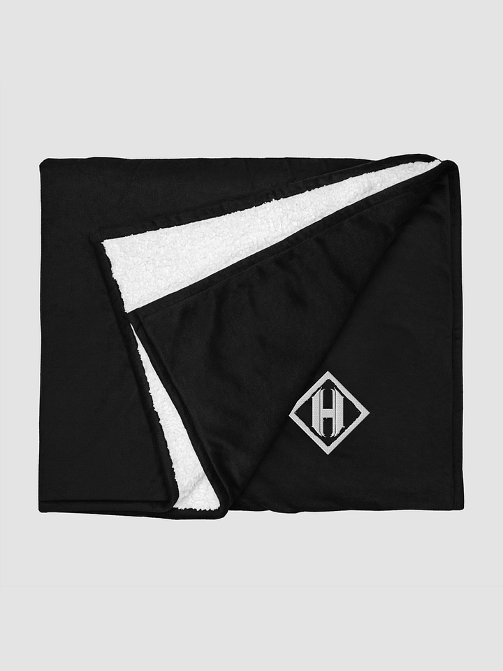 Halocene Embroidered Sherpa Blanket product image (1)