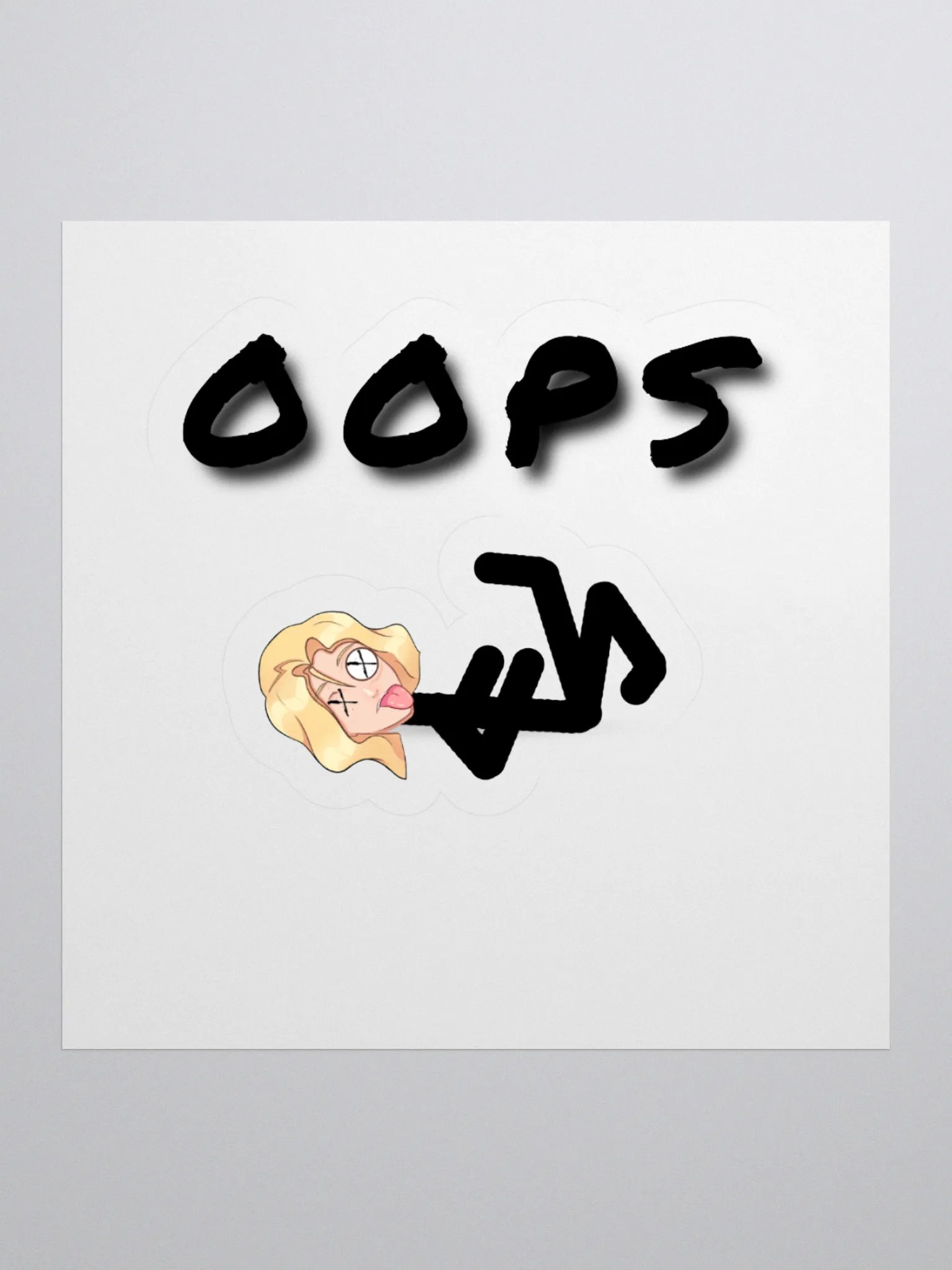 OOPS Sticker product image (3)
