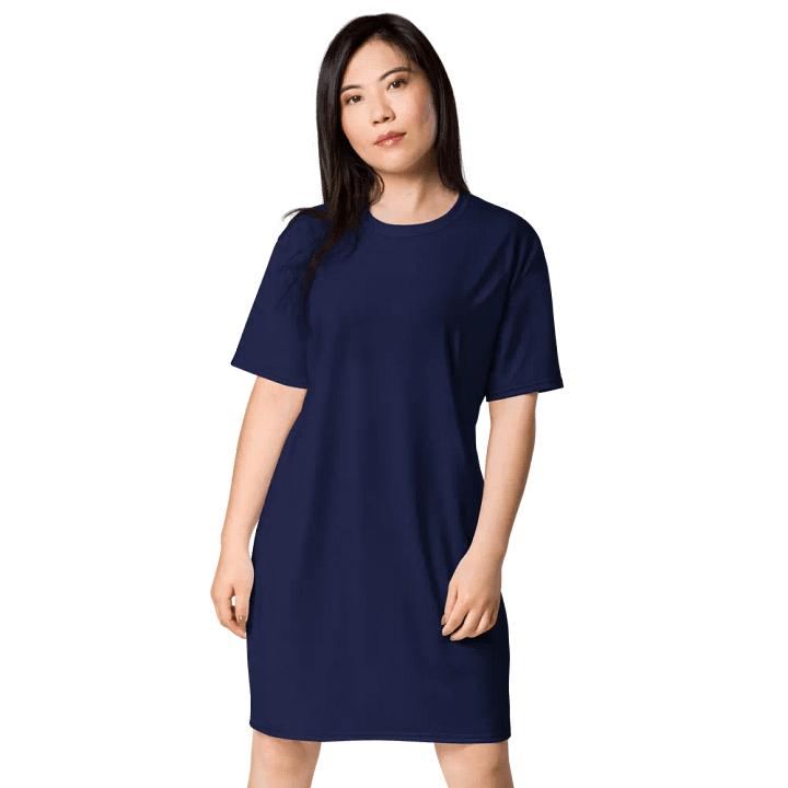 Midnight Vibes Atleisure T-Shirt Dress product image (1)