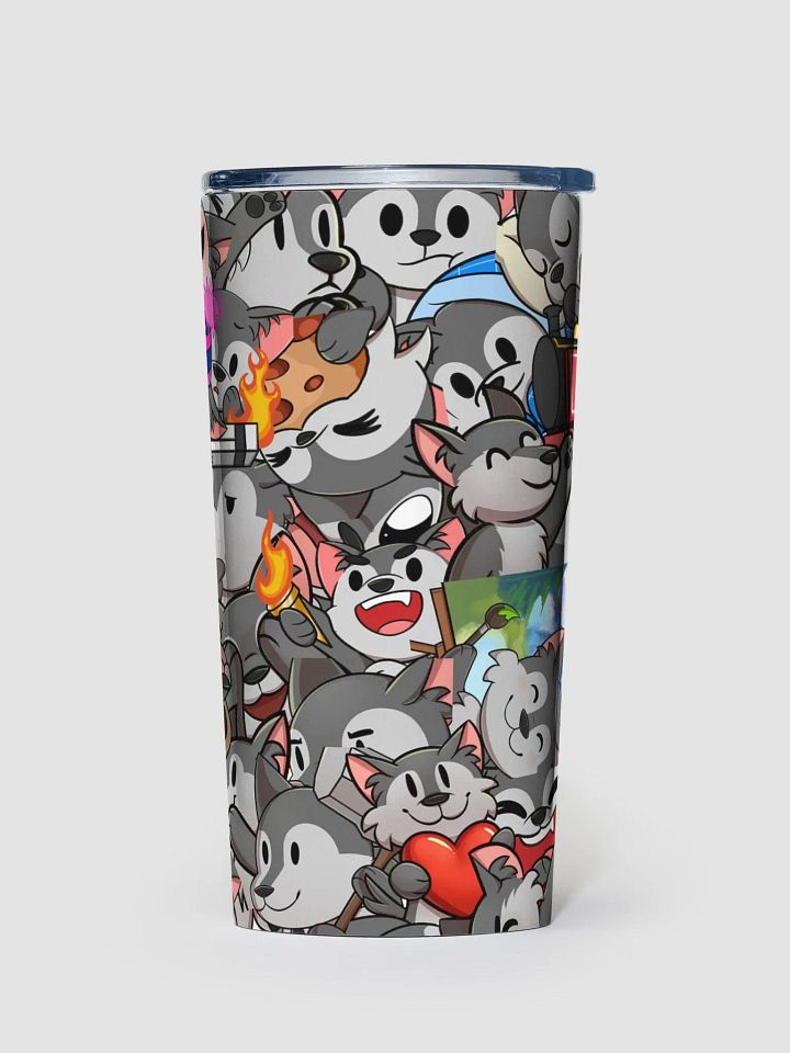 Emote Spam Steel Tumbler product image (1)