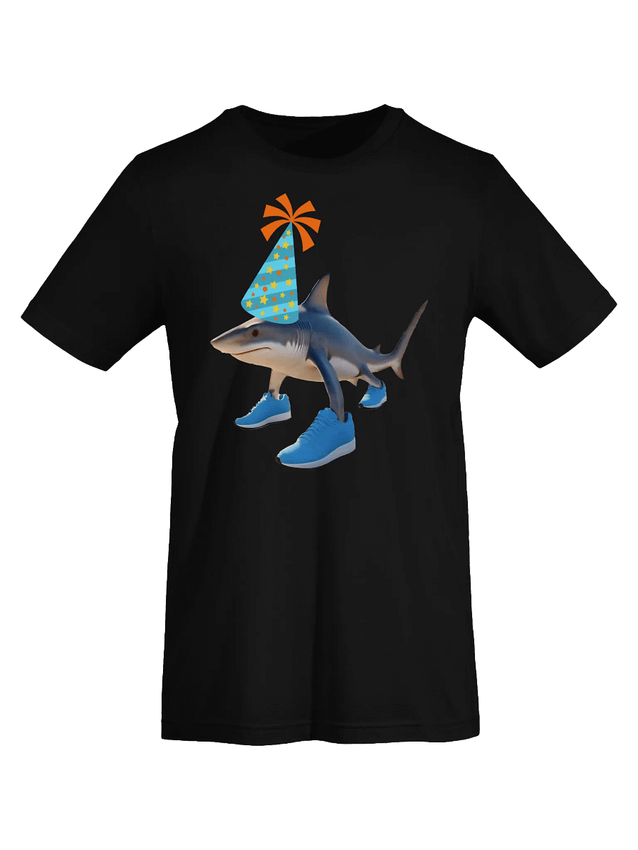 Tralalero Tralala Shark Birthday Hat T-Shirt product image (65)