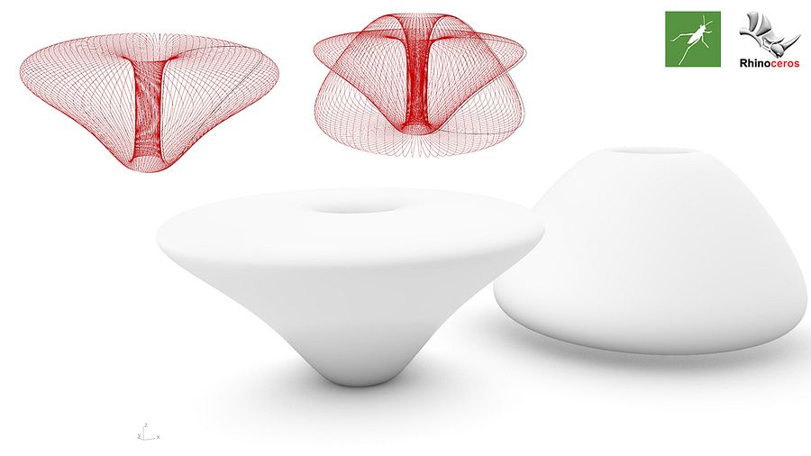 Rotation on Axis Parametric Facade Design Grasshopper Rhino Files Download product image (1)