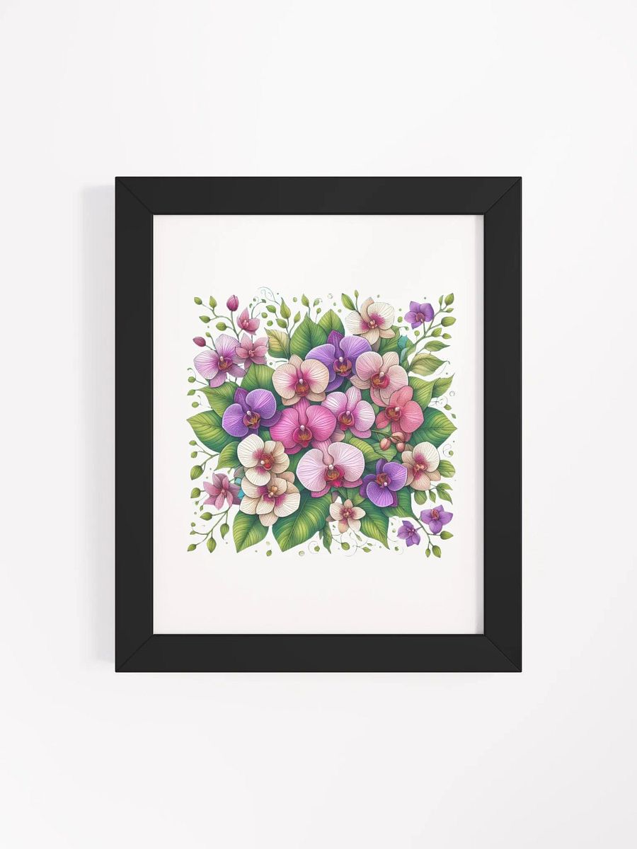 Symphony of Orchids Framed Poster product image (27)