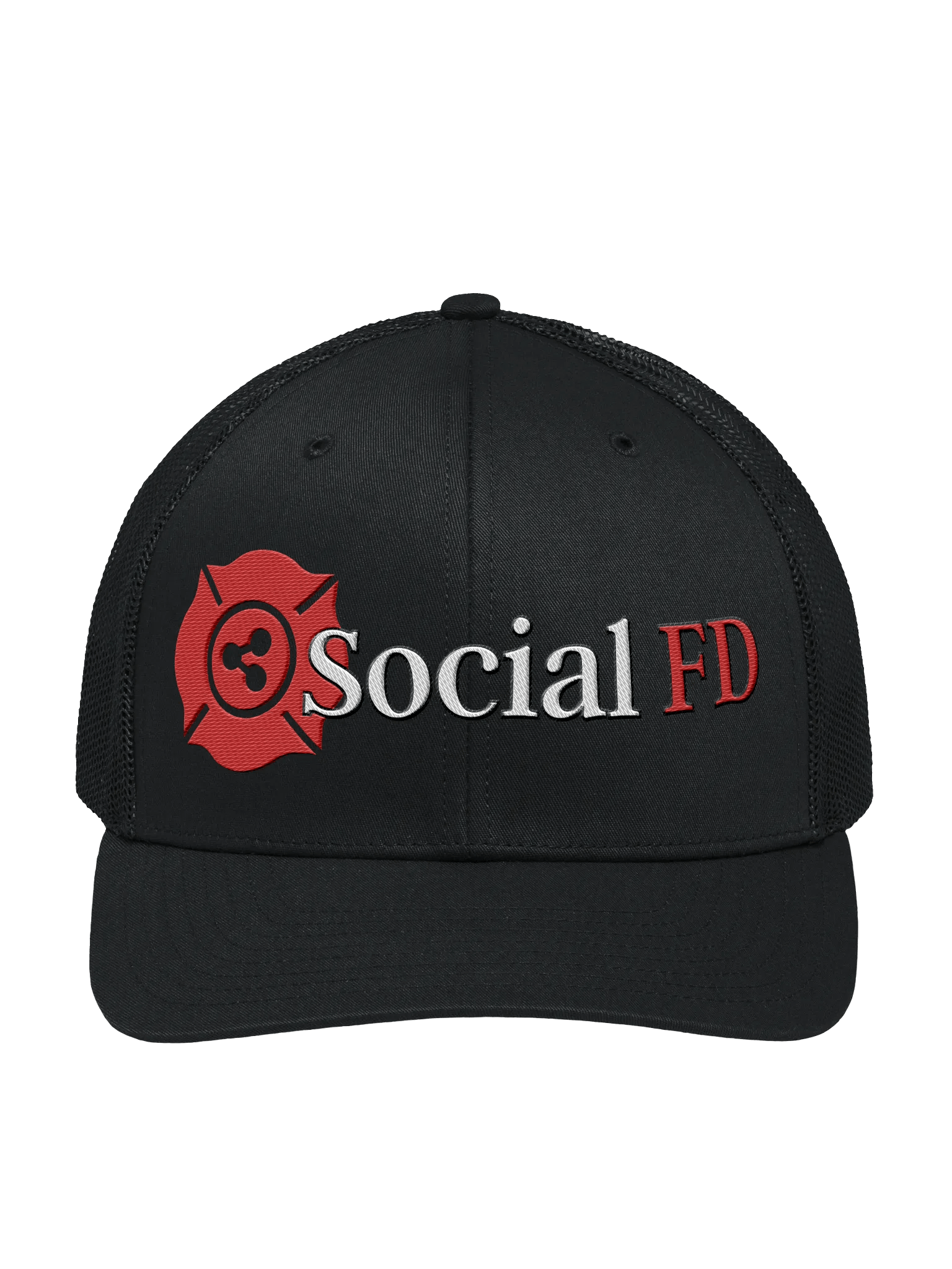Social FD Emblem Trucker Hat product image (4)