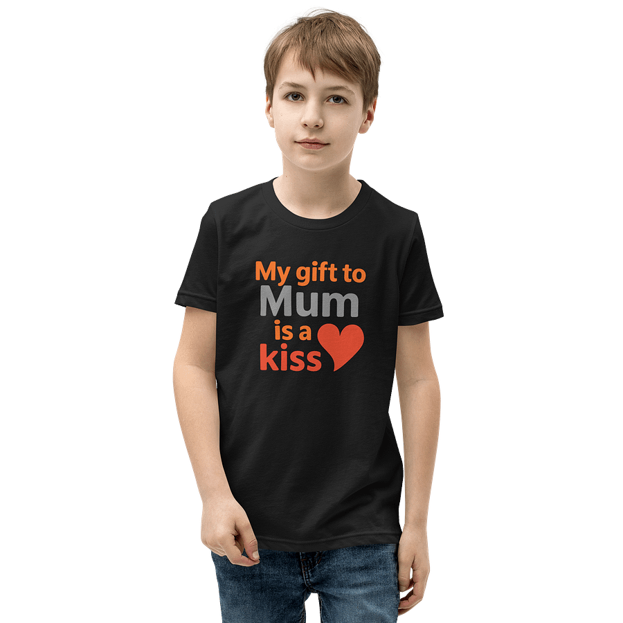 Mum's Kiss Youth T-Shirt product image (1)