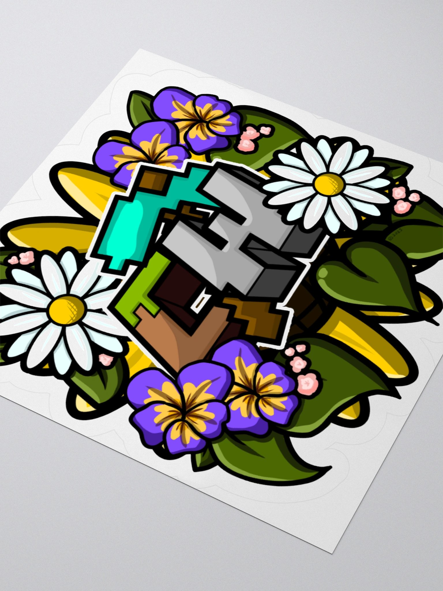 CraftWorks Flower Forest Logo Sticker product image (8)