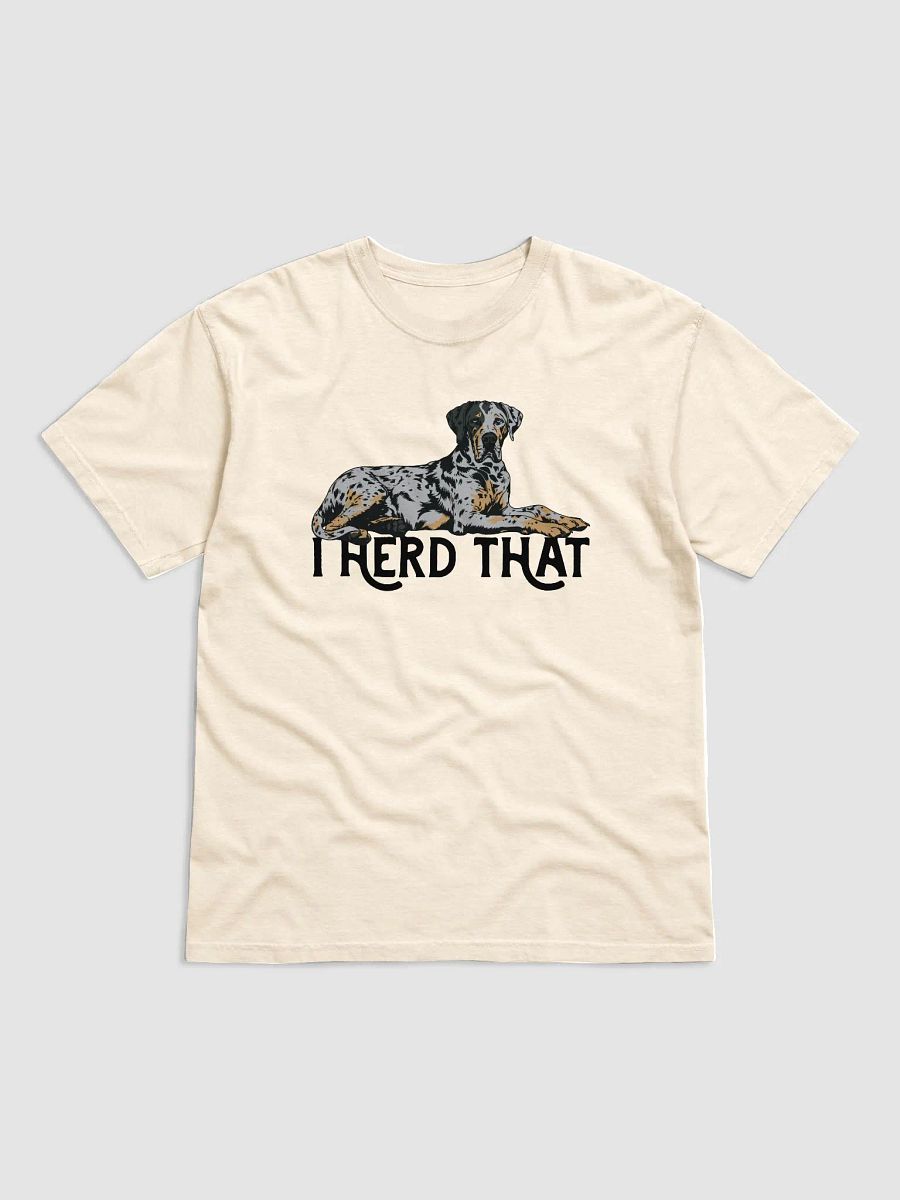 I Herd That T-Shirt of a Catahoula Leopard Dog | Funny T-Shirt for CLD and Herding Dog Paw-Rents product image (29)