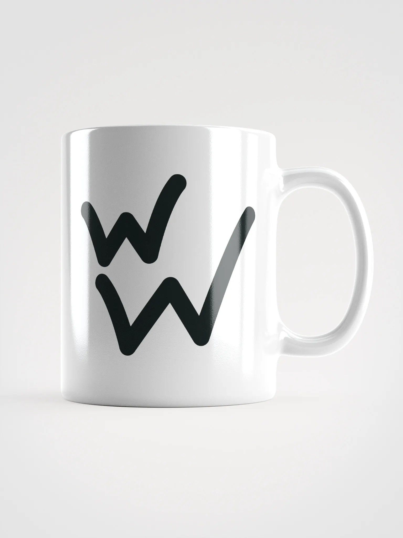 WW Glossy Mug (White) product image (1)