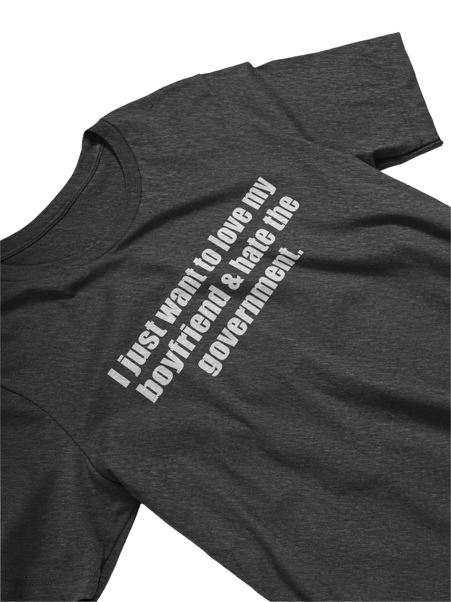 Hate the Government T-shirt (boyfriend version) product image (1)