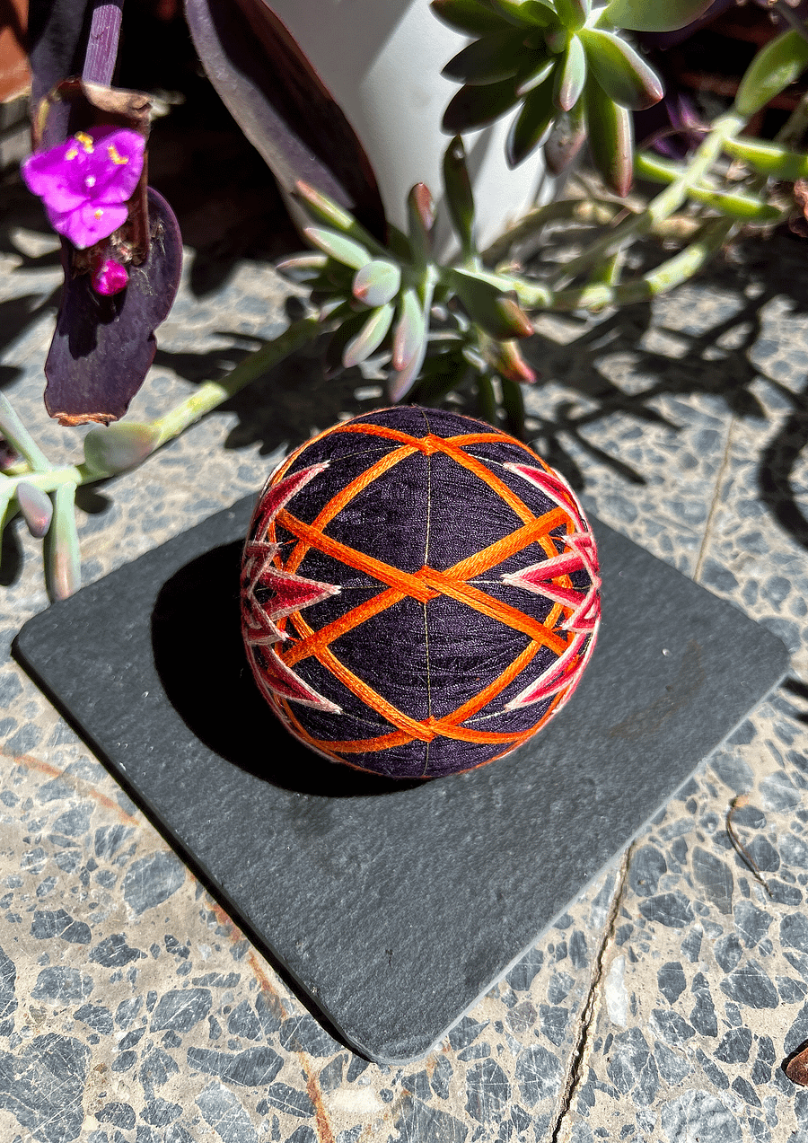 Temari | Chrysanthemum Red product image (2)