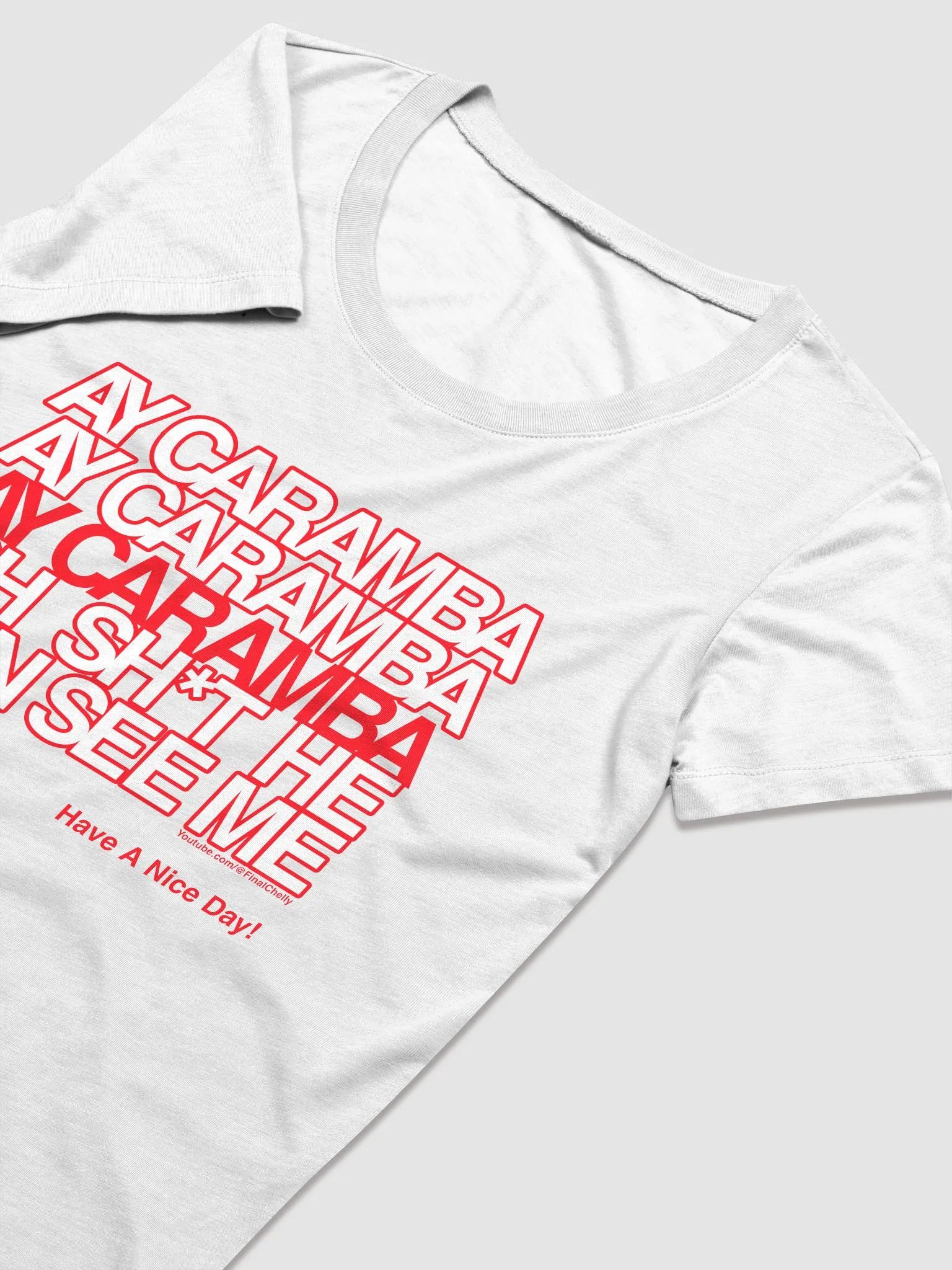 Ay Caramba Womens Triblend Printed Tee product image (3)