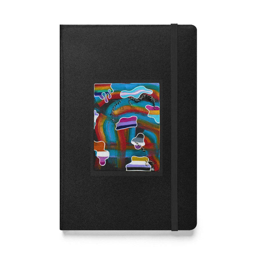 Swirling Dream of Pride Hardcover Notebook product image (1)