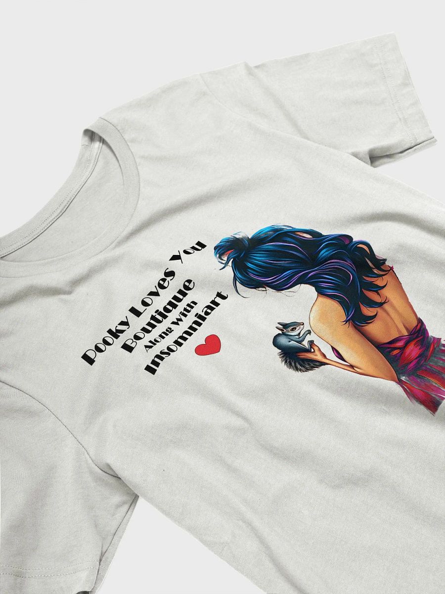 supersoft tee with pooky, his mama and each of their companies! product image (3)