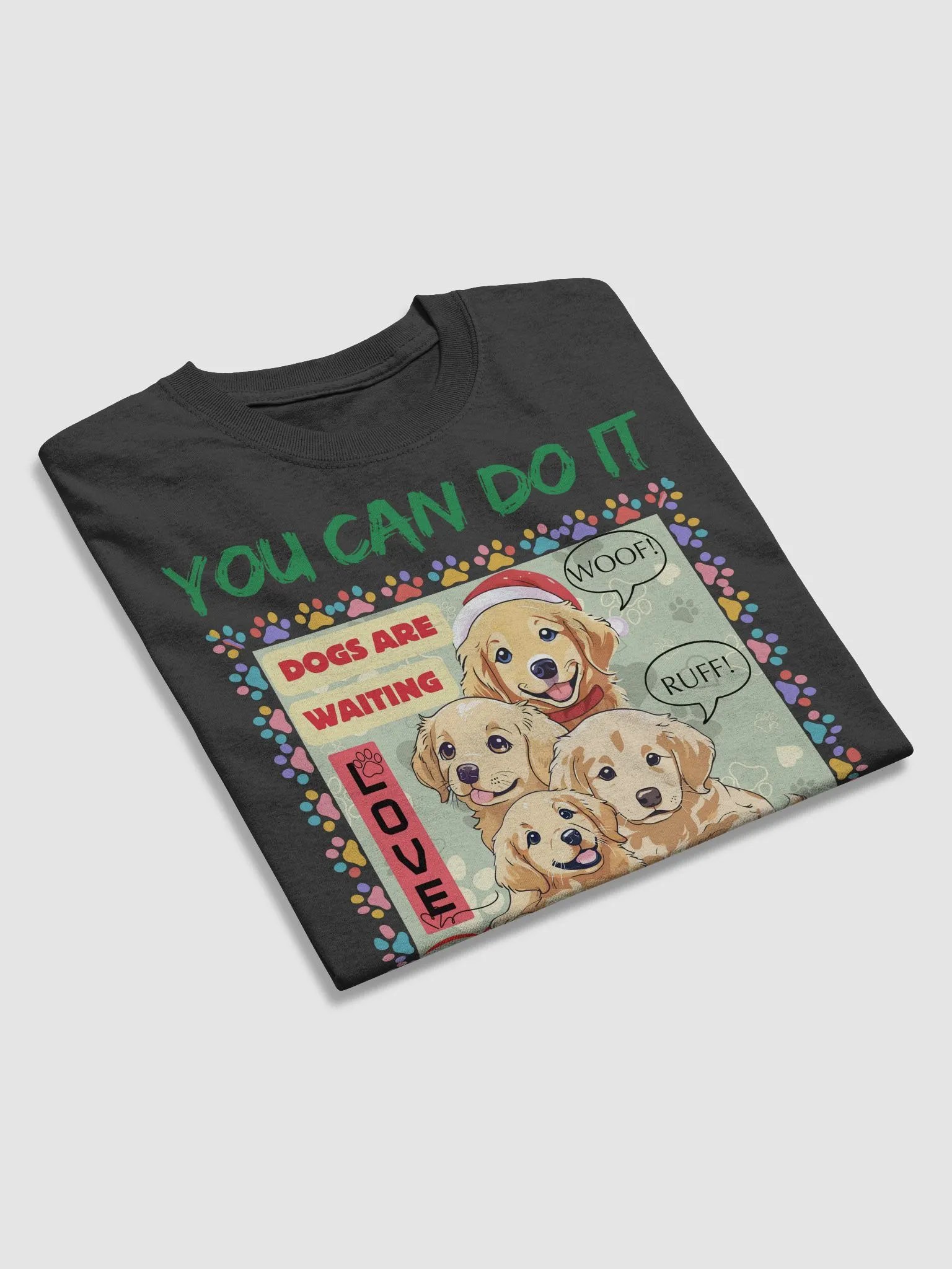 Paw-some Puppies Graphic T-Shirt product image (9)