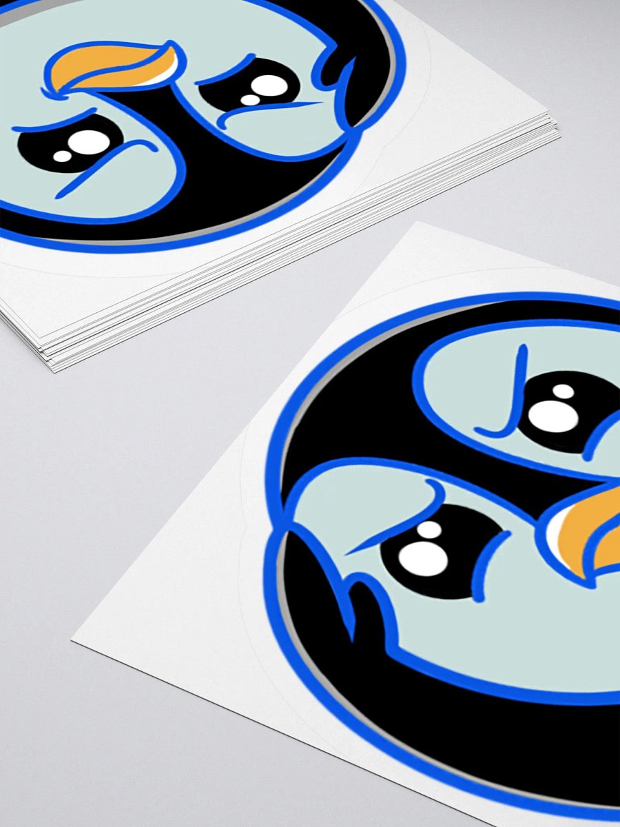 Saluting Penguin Vinyl Stickers product image (6)