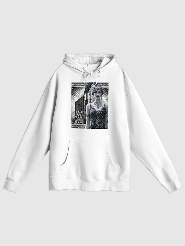 She Built, She Conquered, She Shined – 1920s Glamour Hoodie product image (43)
