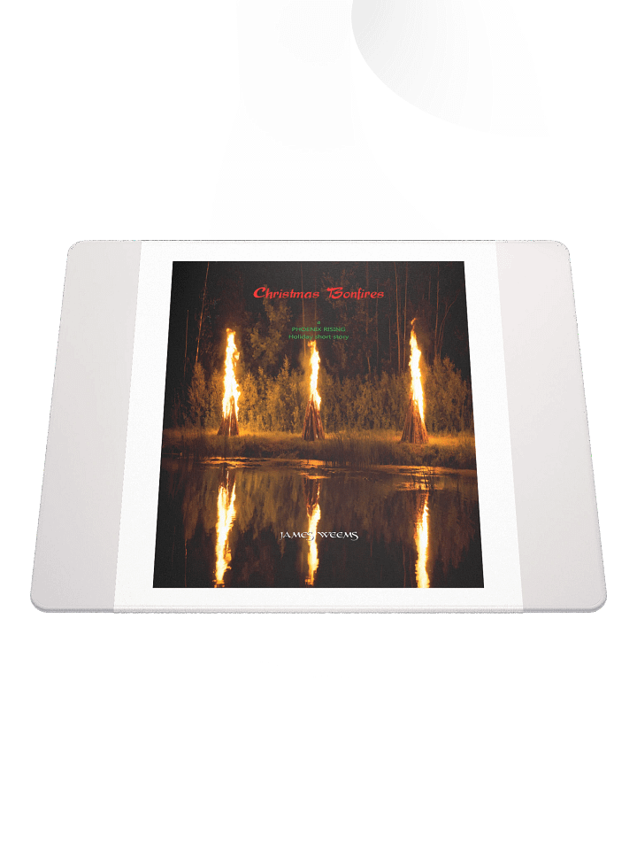 Christmas Bonfires Gaming Mouse Pad product image (2)