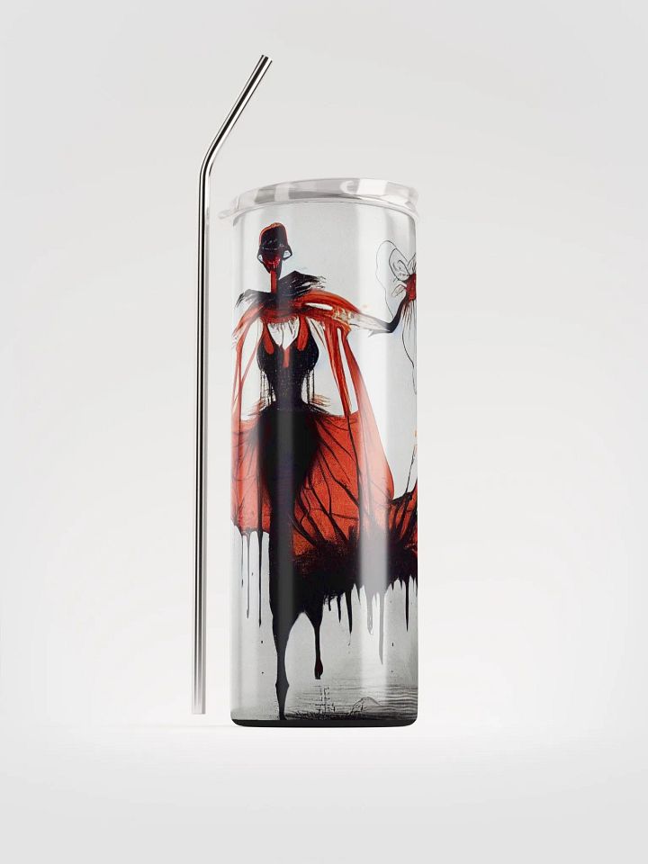 Surreal Red Flow Tumbler product image (1)