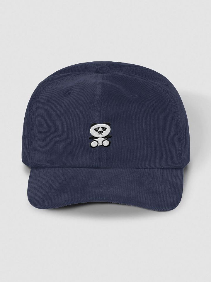 Whimsical Panda Corduroy Dad Hat product image (2)