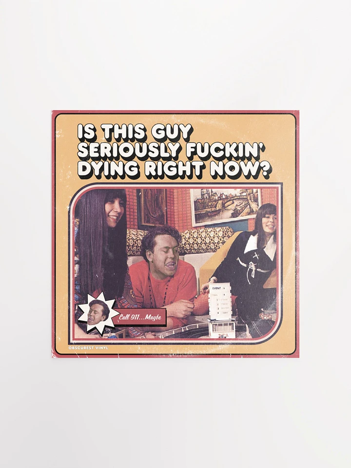 Dying Guy Print product image (1)