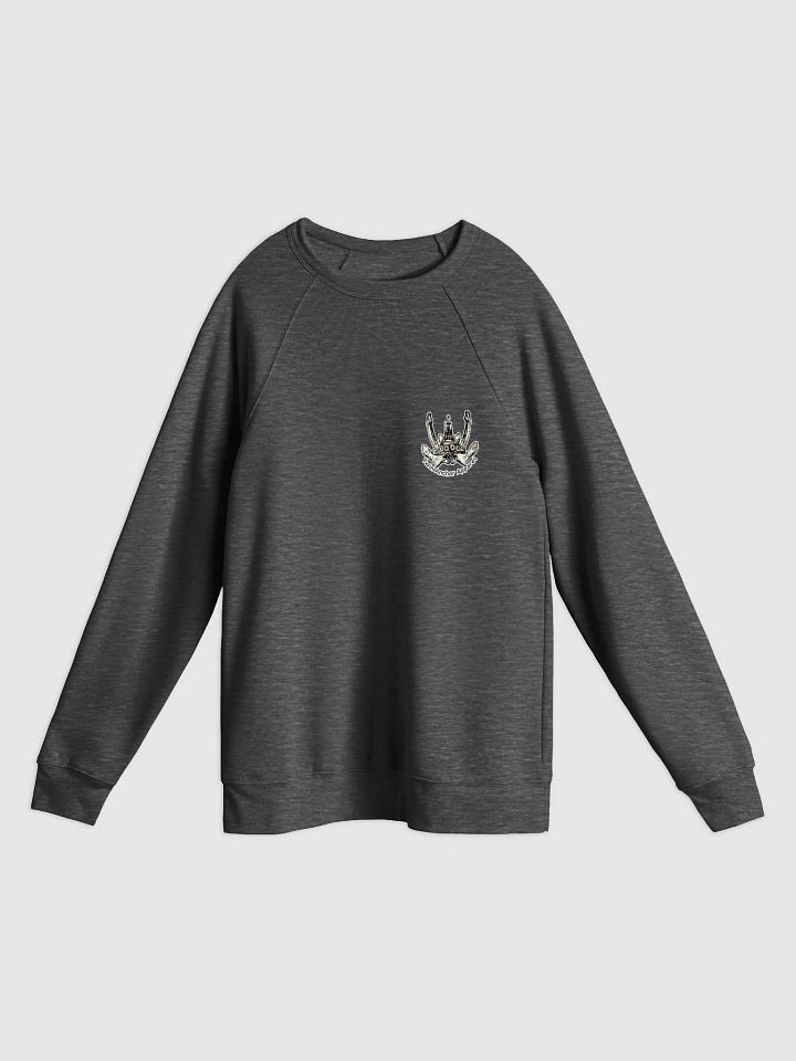 Westrac tug Fleece Raglan Sweatshirt product image (2)