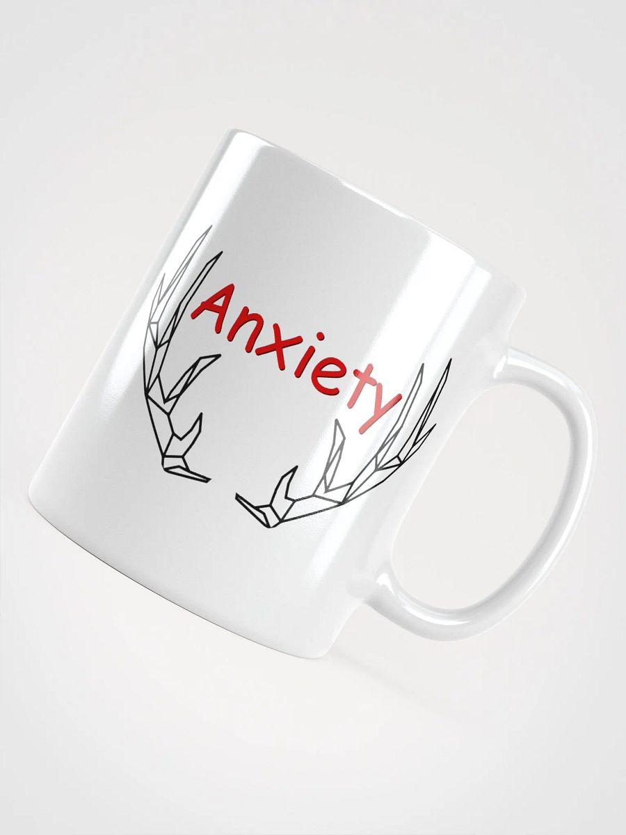 Anxiety Mug - White & Red product image (7)