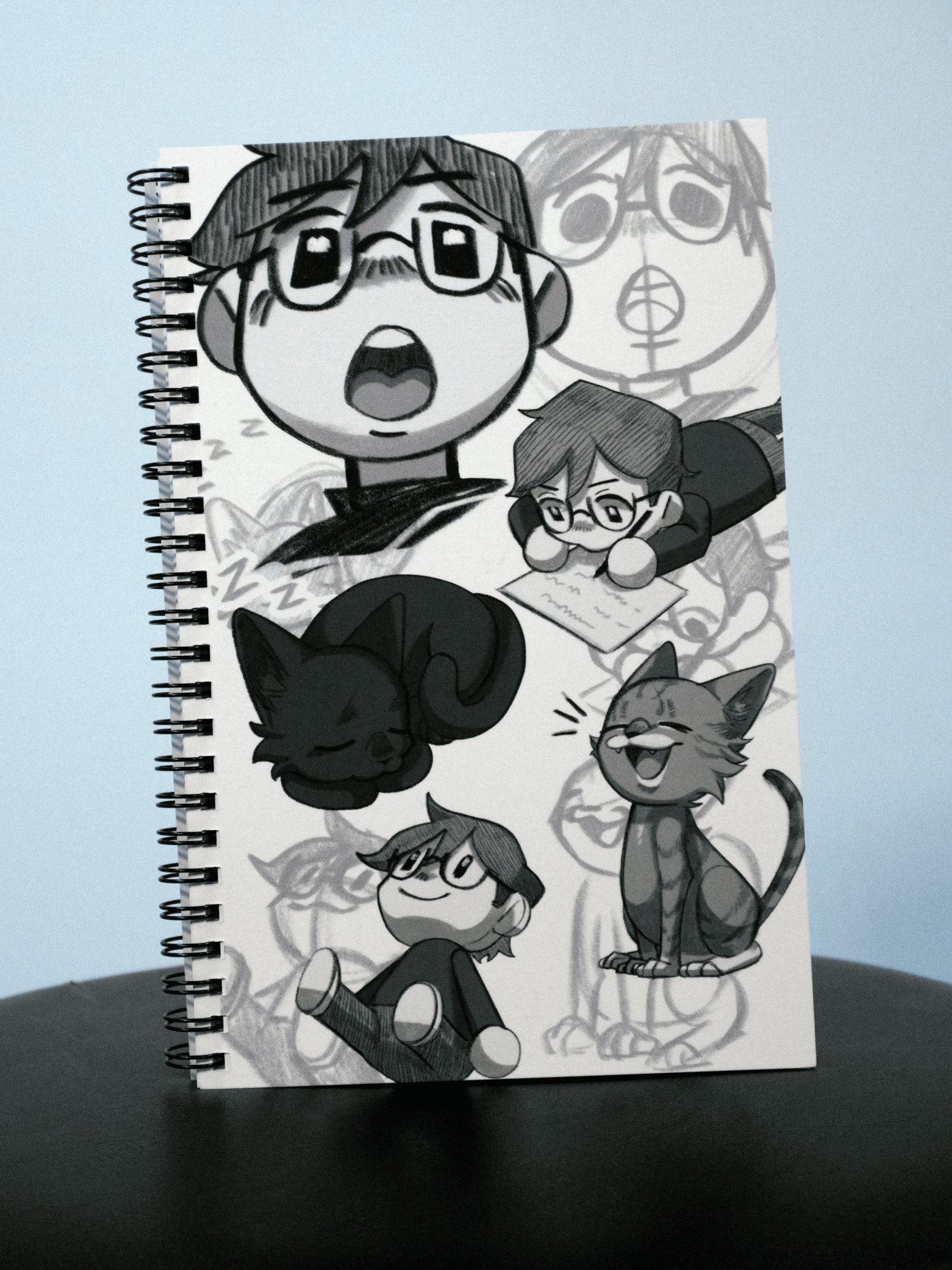 Sketchy Dotted Notebook product image (1)