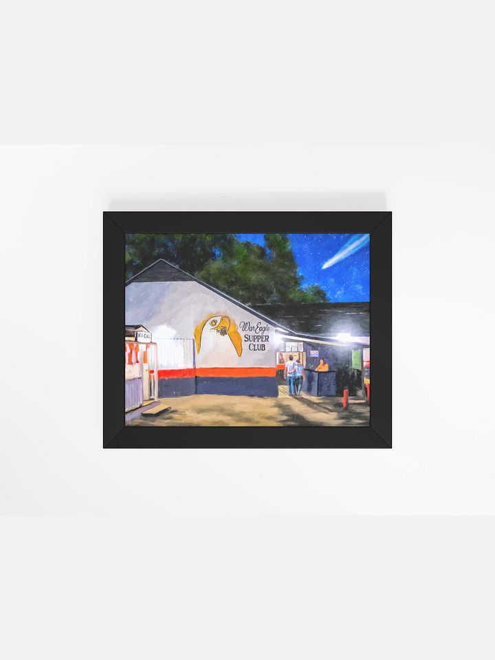 War Eagle Supper Club - Auburn Alabama Framed Poster product image (1)
