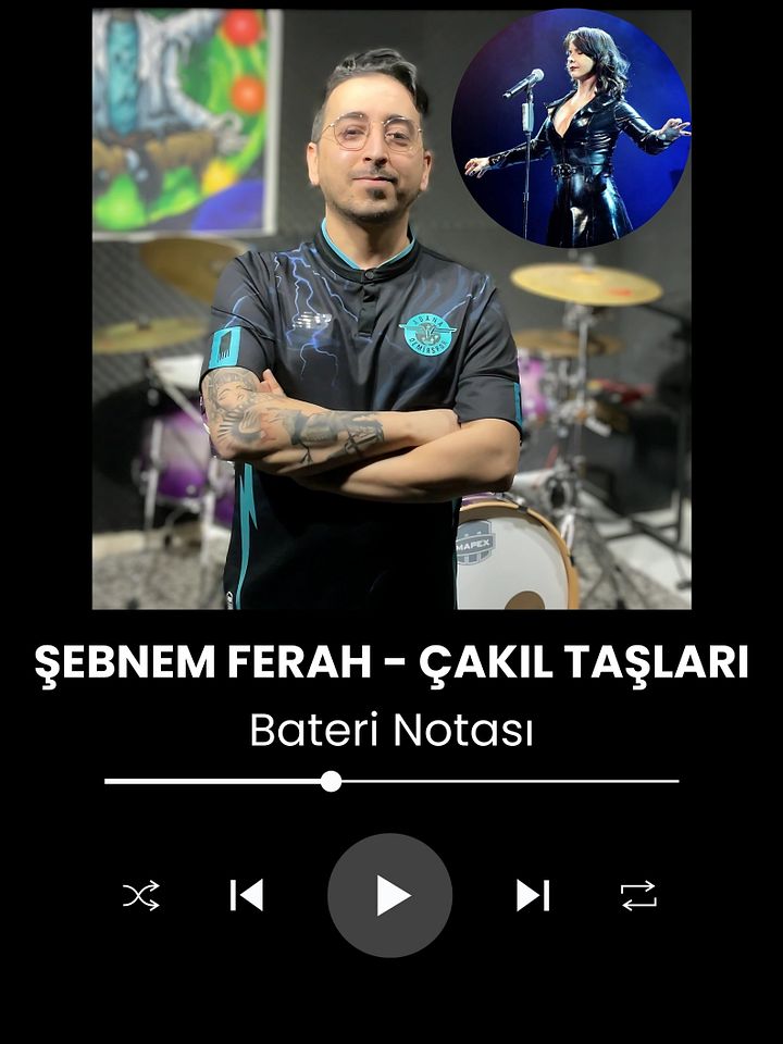 Şebnem Ferah - Çakıl Taşları Bateri Notası product image (1)