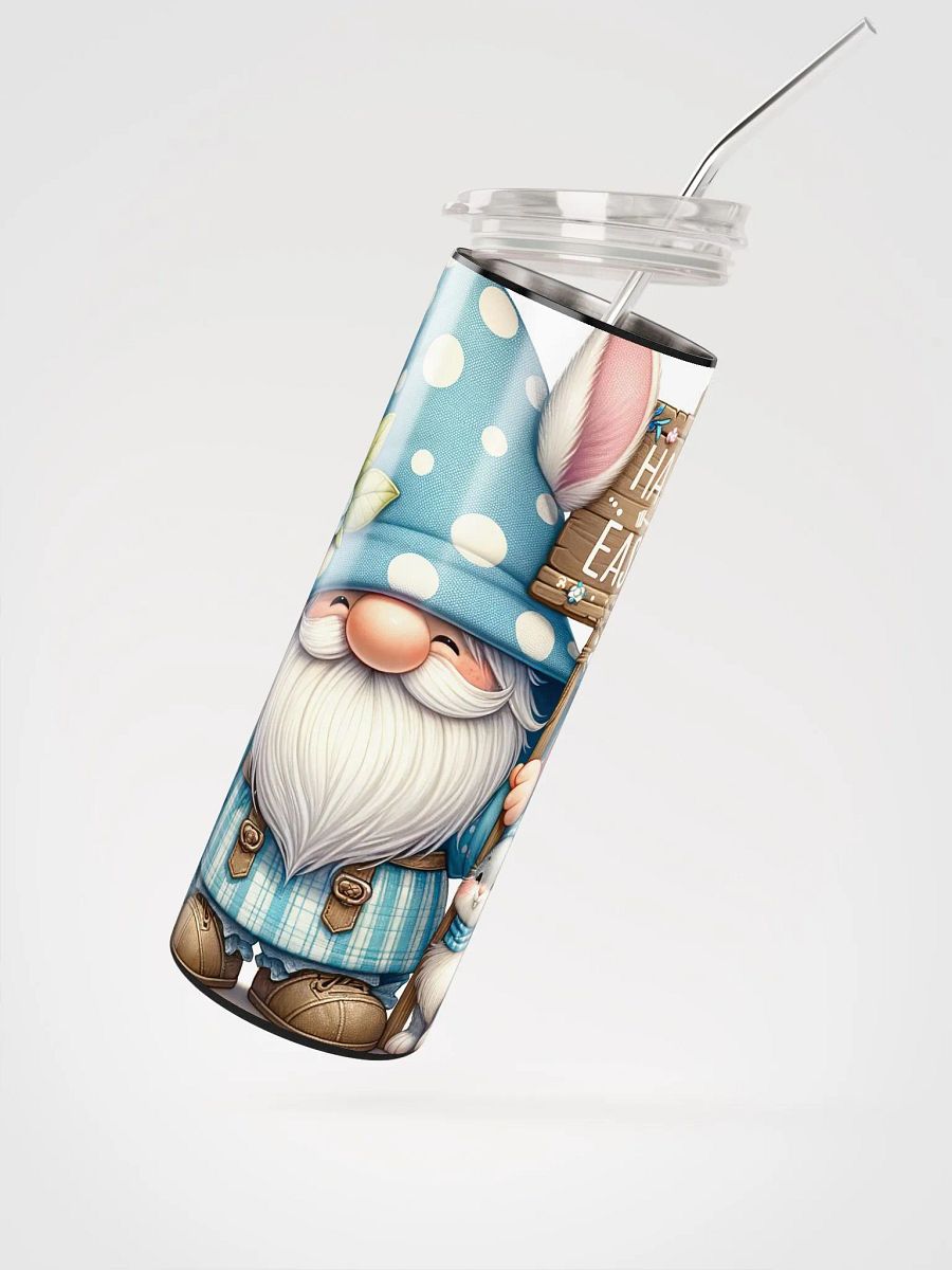 Whimsical Easter Gnome Stainless Steel Tumbler product image (3)
