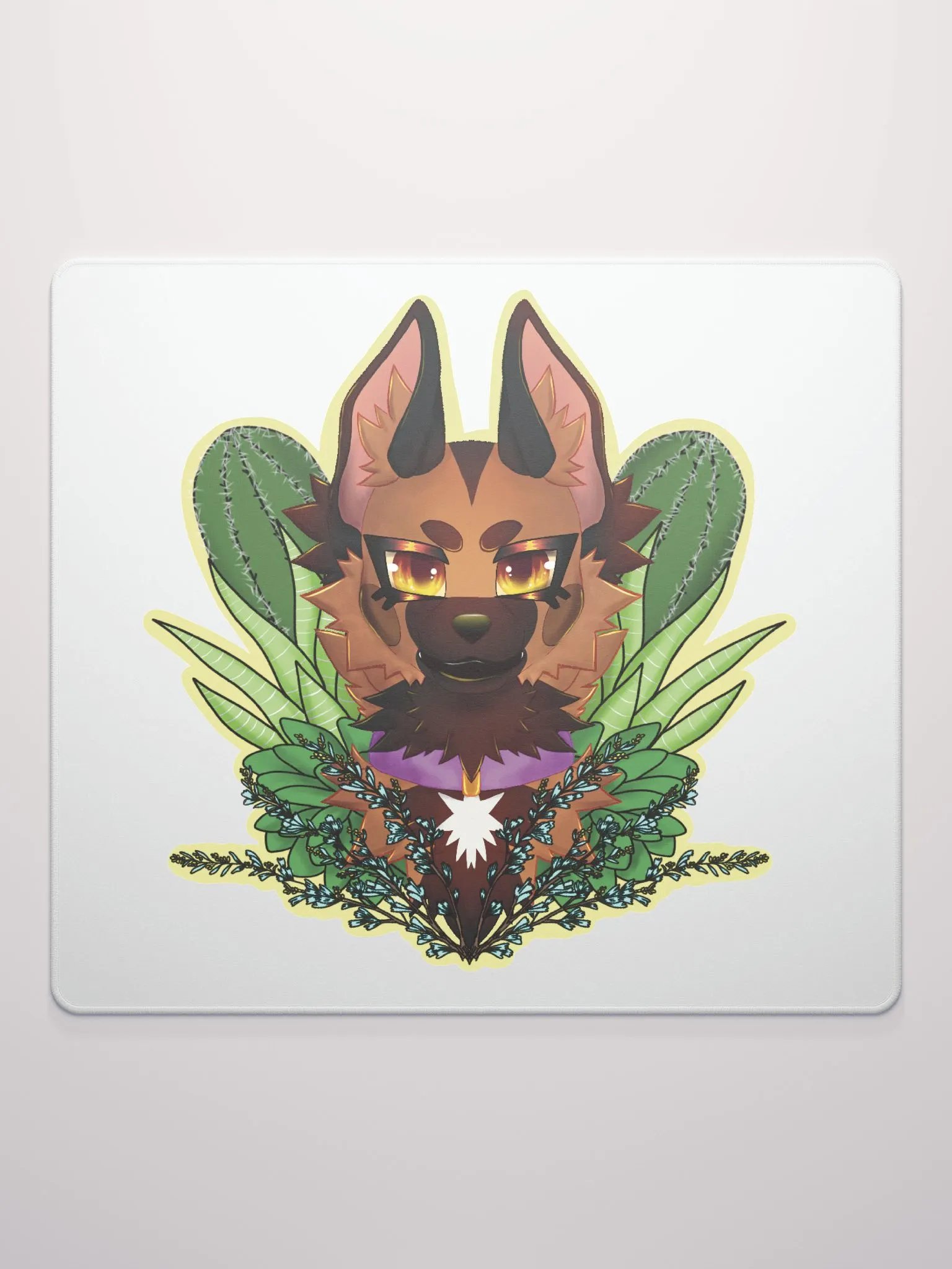 Succulent Malinois Mousepad product image (2)