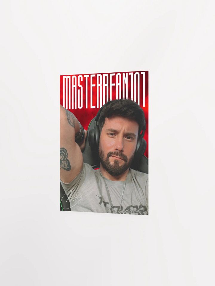MasterBean101 Signed poster product image (2)