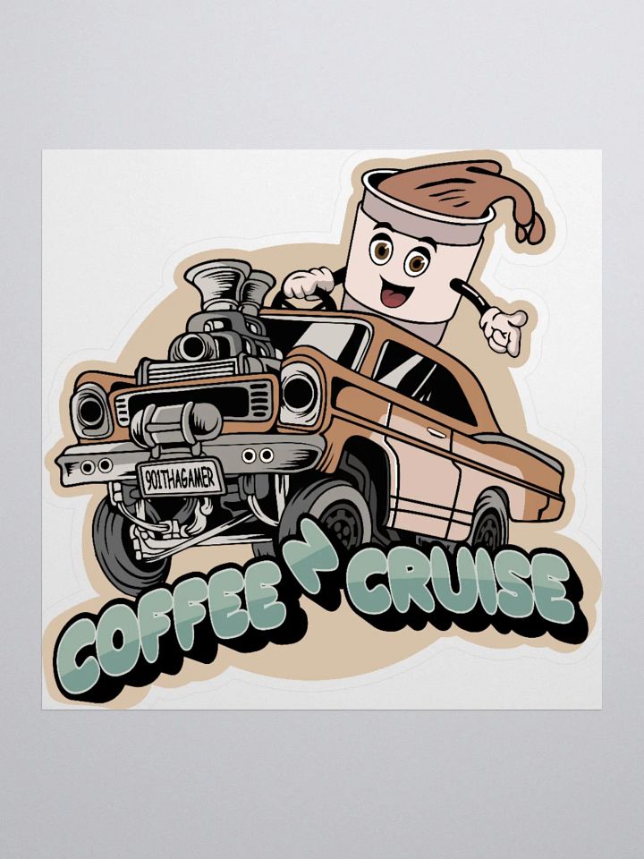Coffee N Cruise Sticker product image (2)