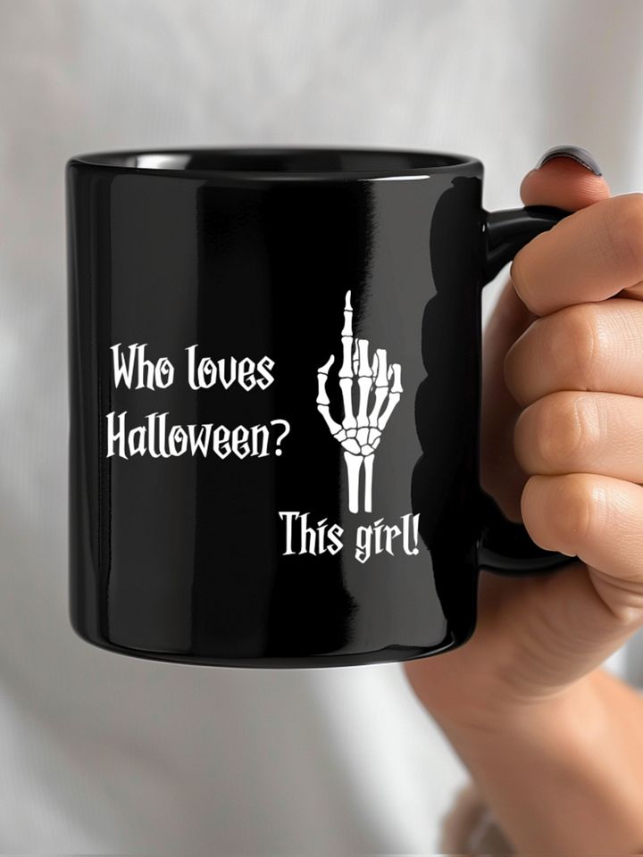 I Love Halloween Mug for Women product image (1)