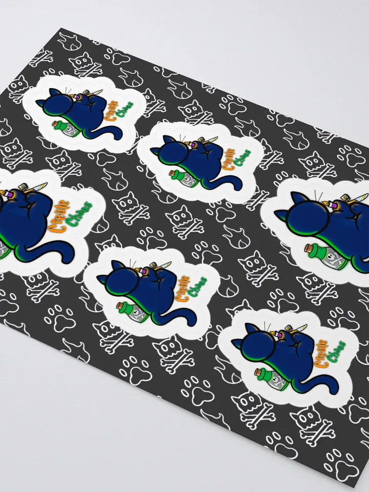 Create Chaos Sticker sheet product image (2)