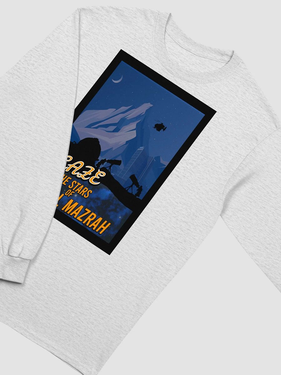 Capybara Al Mazrah - Map Collection Long Sleeve Shirt product image (3)