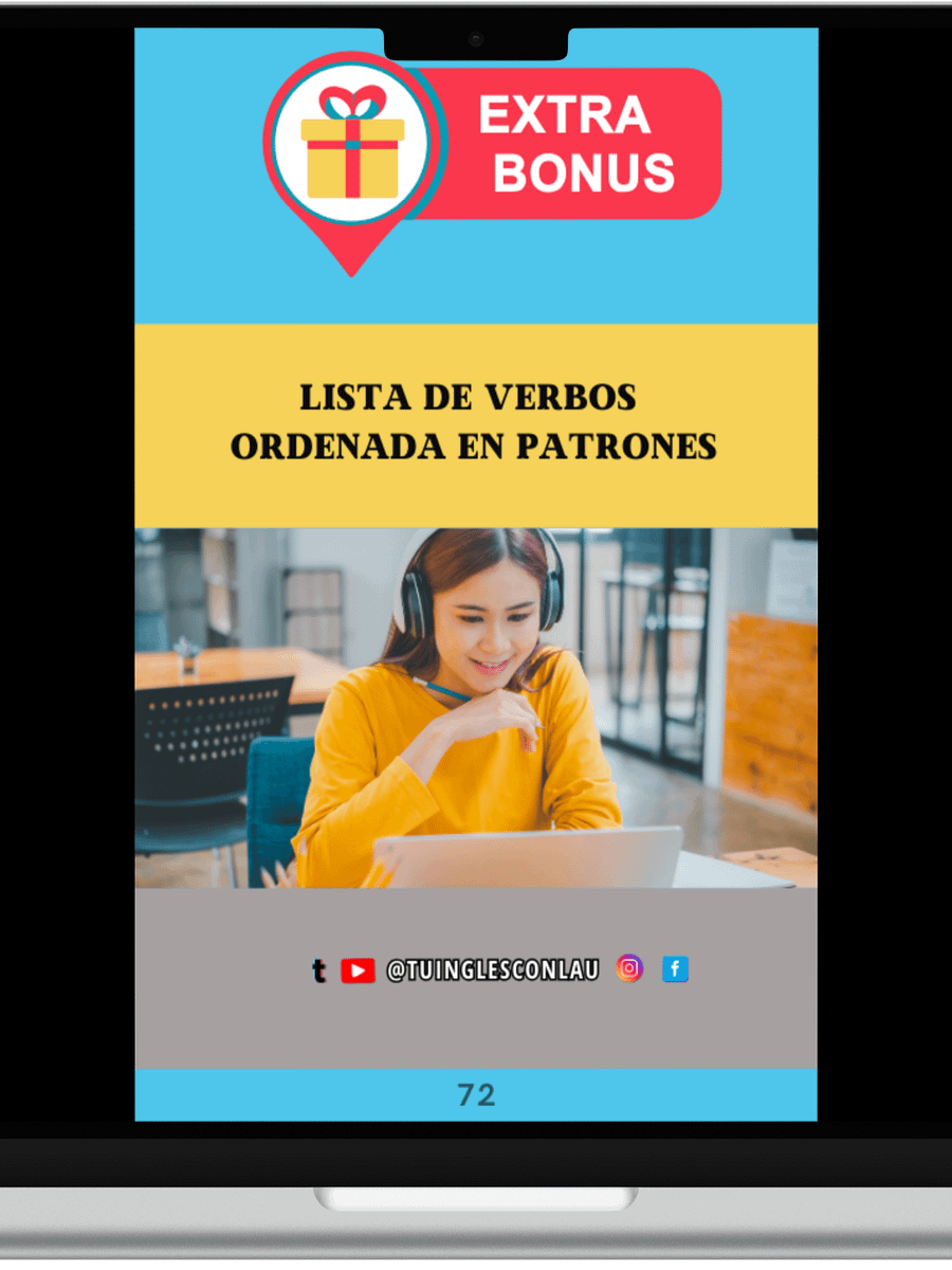 ✅💻Ebook "Domina los 100 verbos más comunes en INGLÉS"🌎 product image (7)