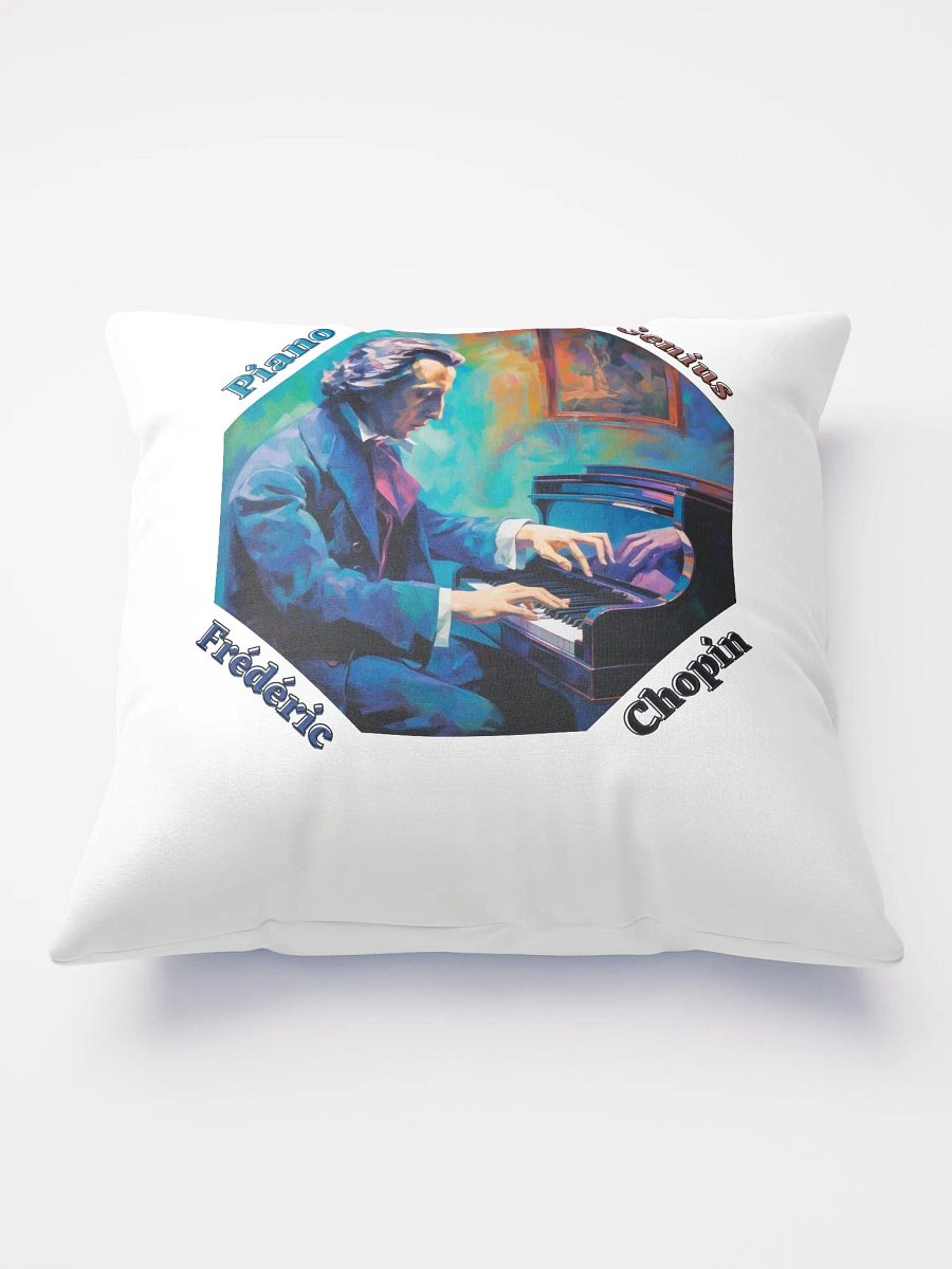 Frédéric Chopin [Playing Piano] - Piano Genius | Pillow product image (1)