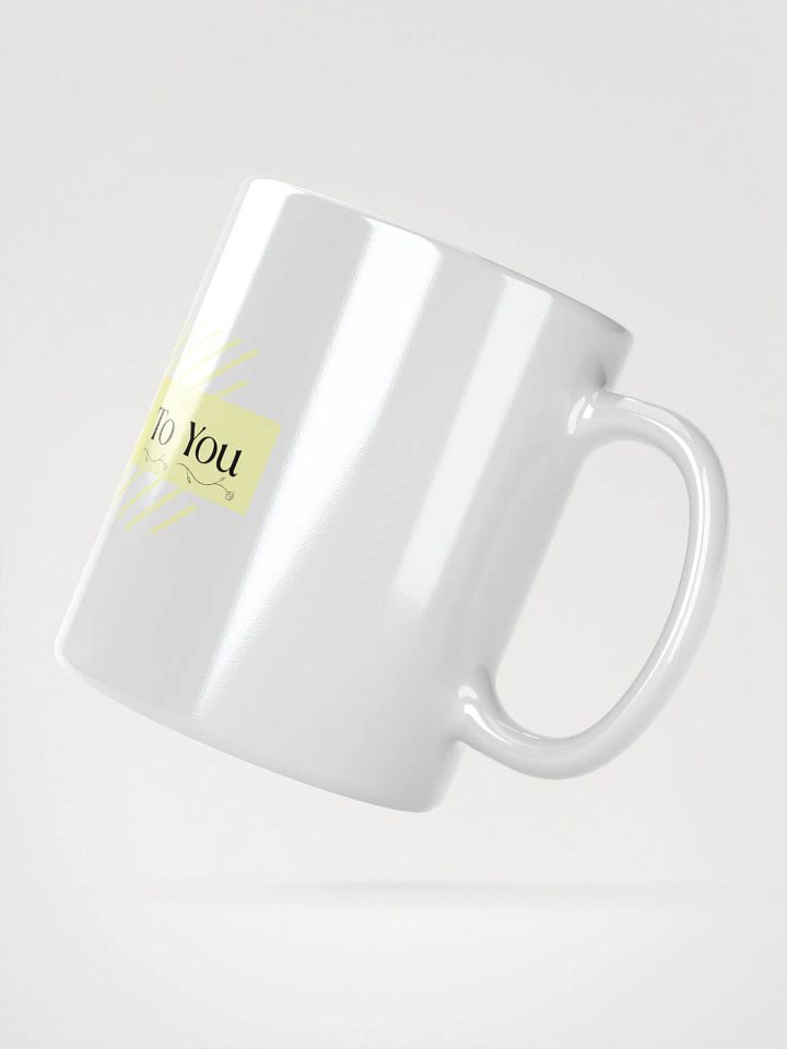 Yellow/White Coffee Mug: Be Kind To You product image (2)