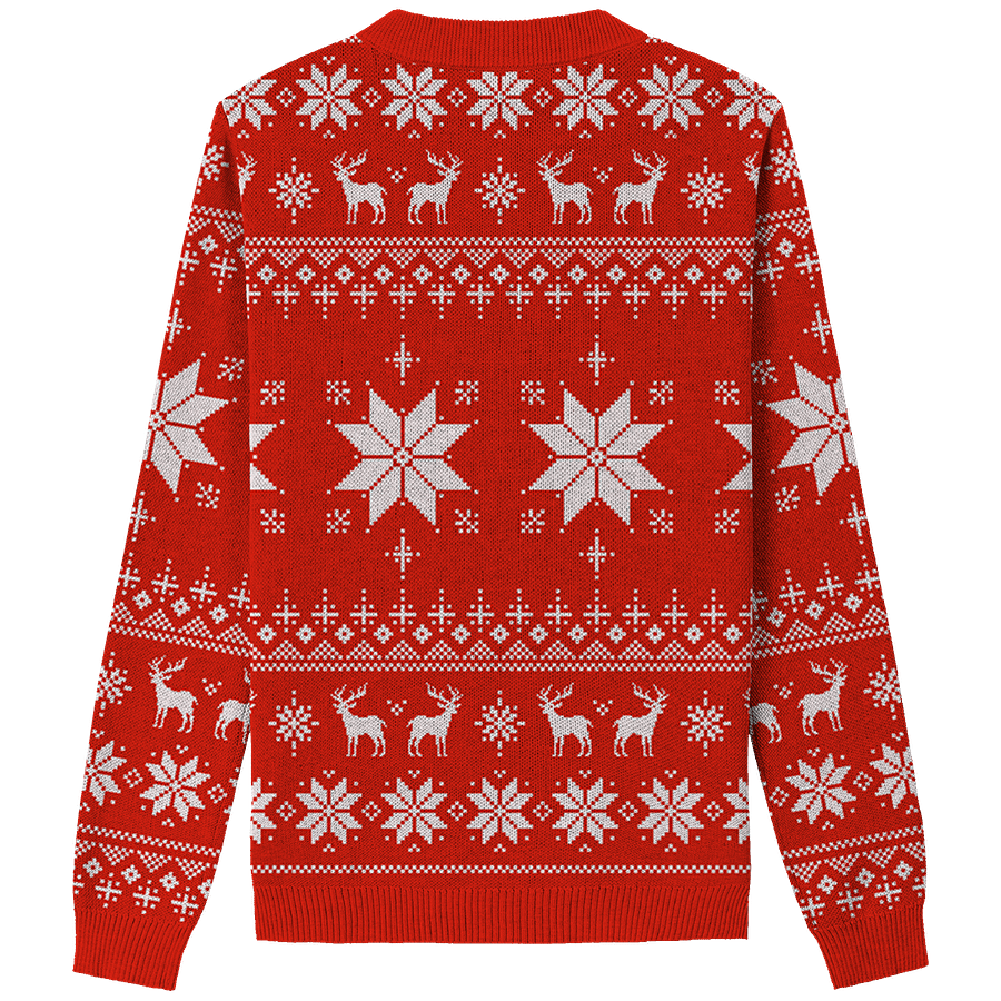 Trump Claus - Red - Knit Crewneck Sweater product image (2)