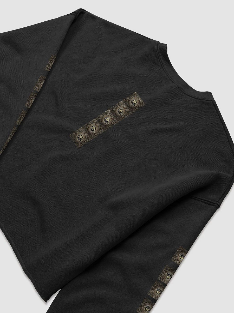BTC fleece Crop Sweatshirt black 1 product image (6)
