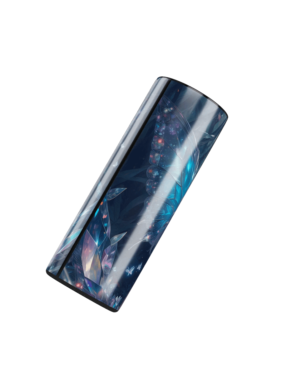 Crystal Night Fairy 20 oz Skinny Stainless Steel Tumbler - v2 product image (5)