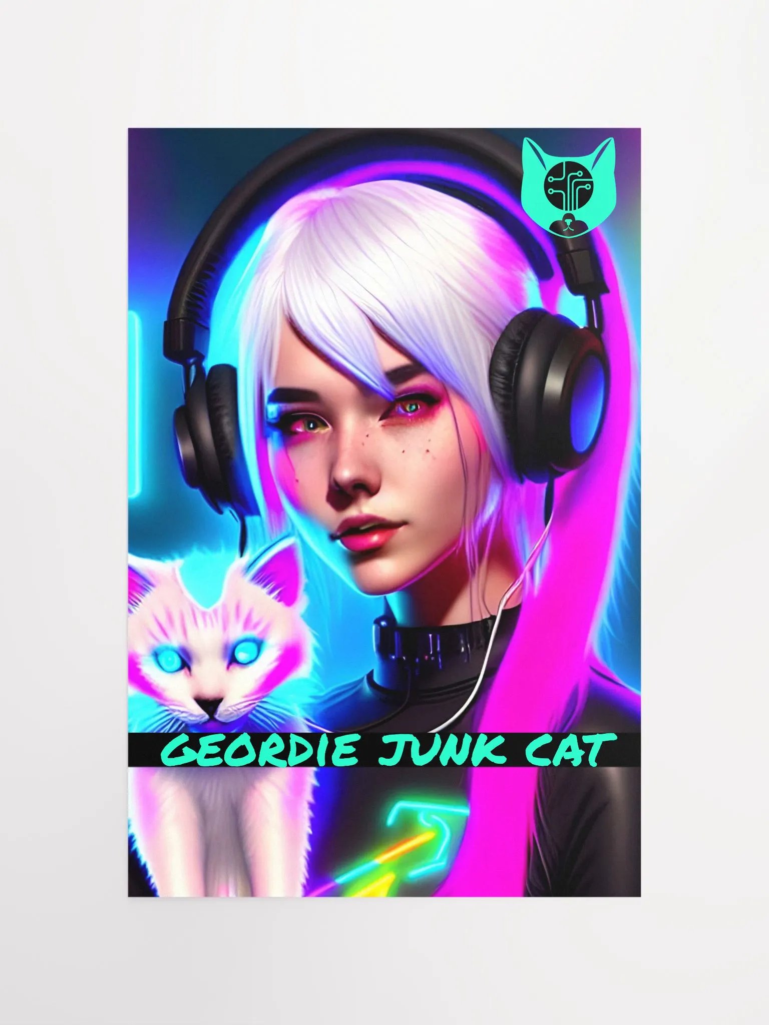 NEON THREE Poster (12