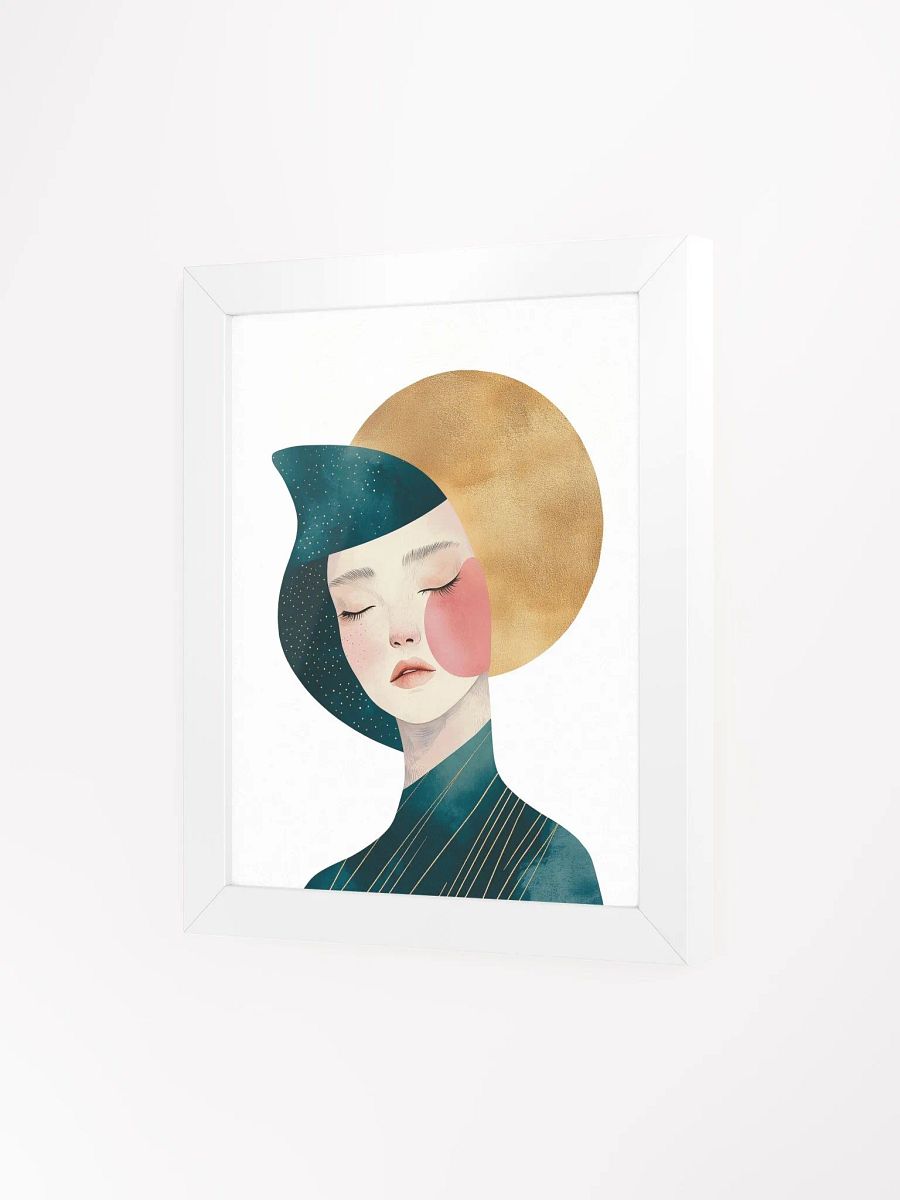 Elegant Abstract Portrait Wall Art – Dreamy and Modern Decor product image (15)