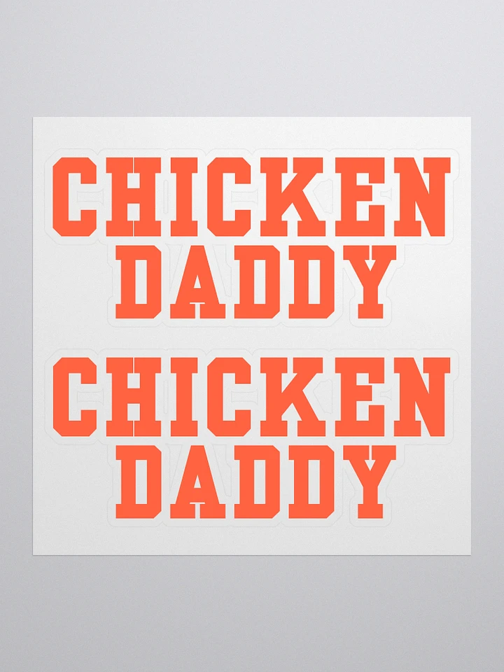 CHICKEN DADDY Stickers - 2 pack product image (1)