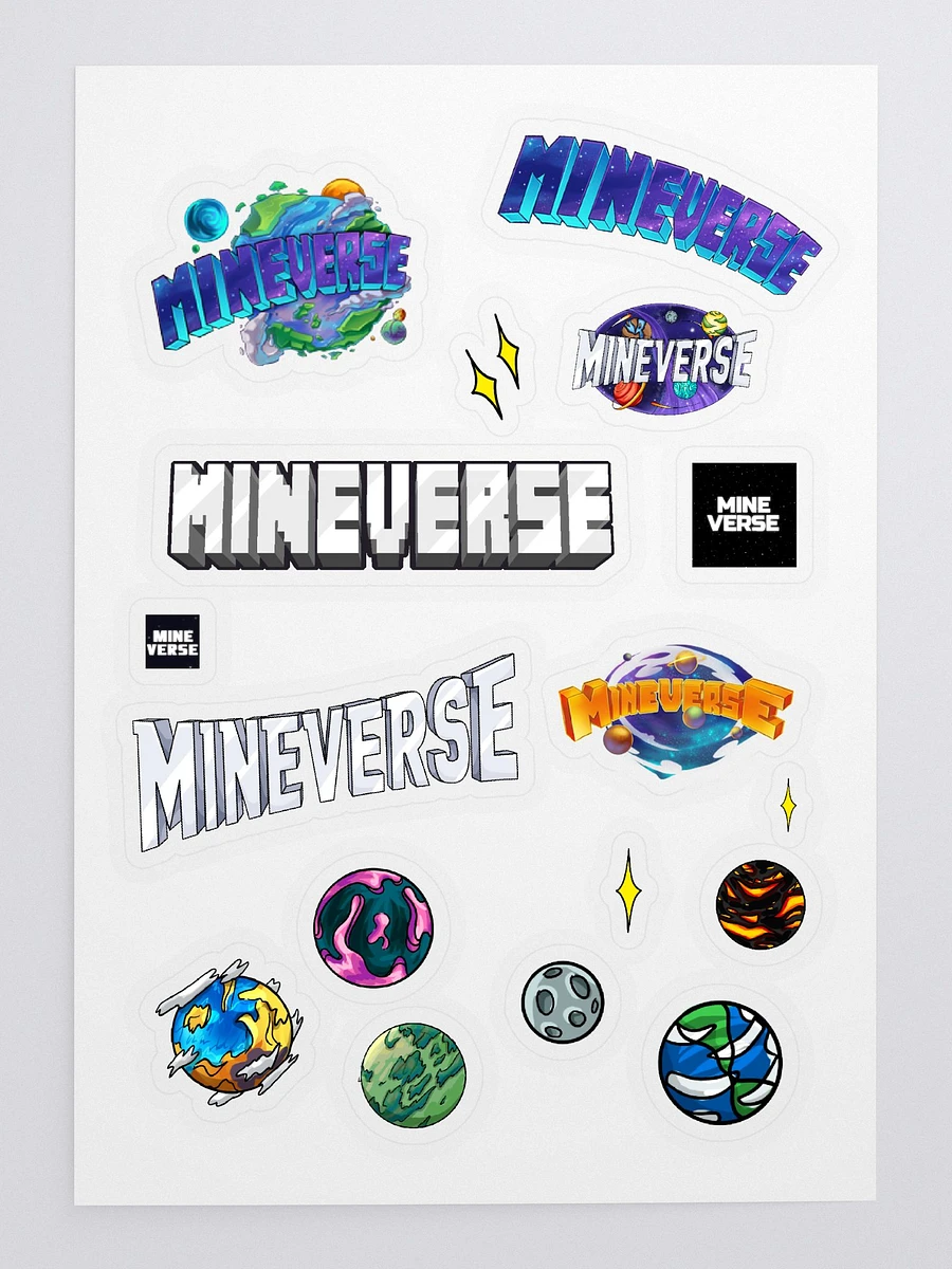 Mineverse Sticker Sheet product image (3)